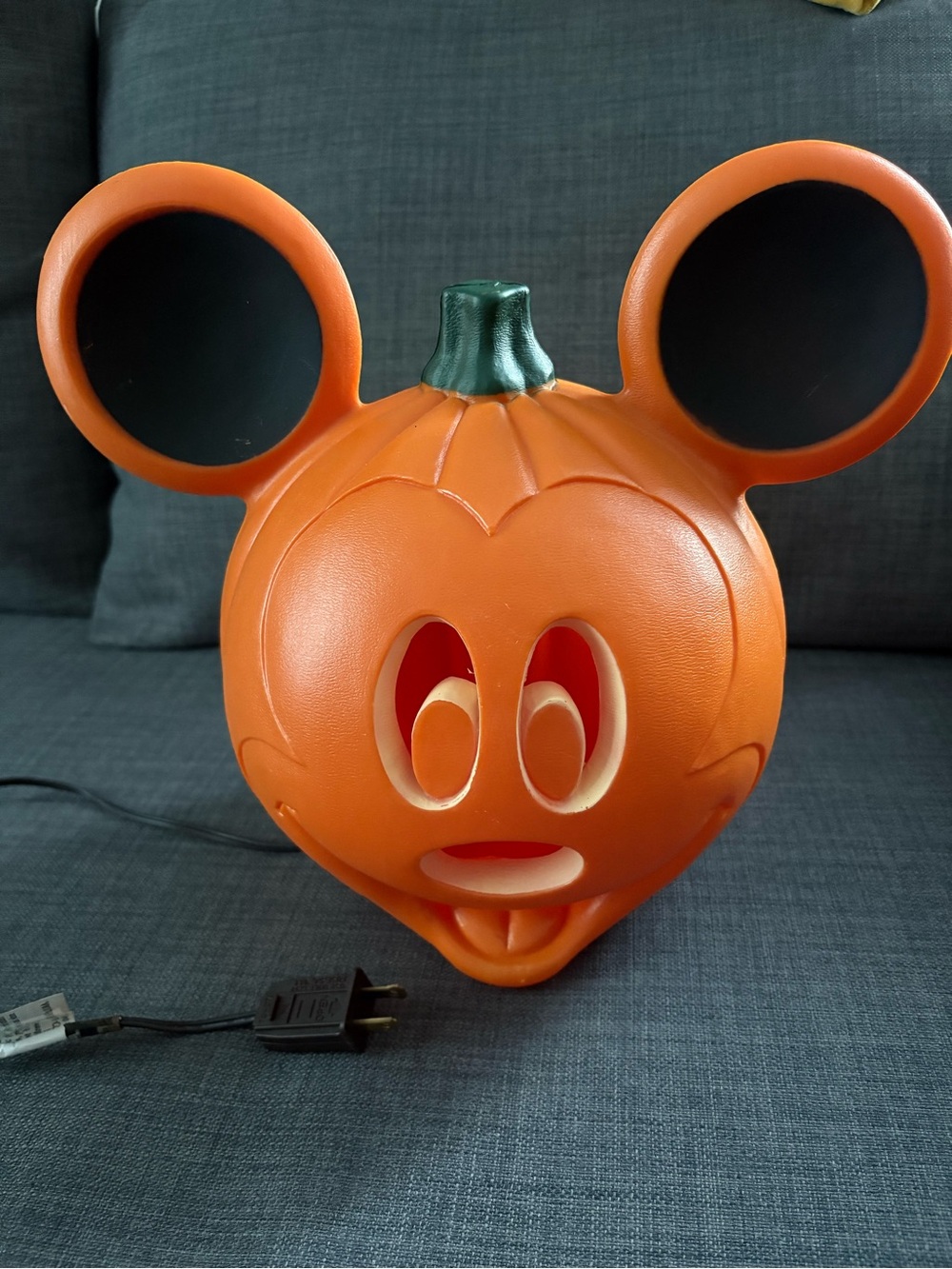 Mickey Mouse Halloween Pumpkin Light Decor